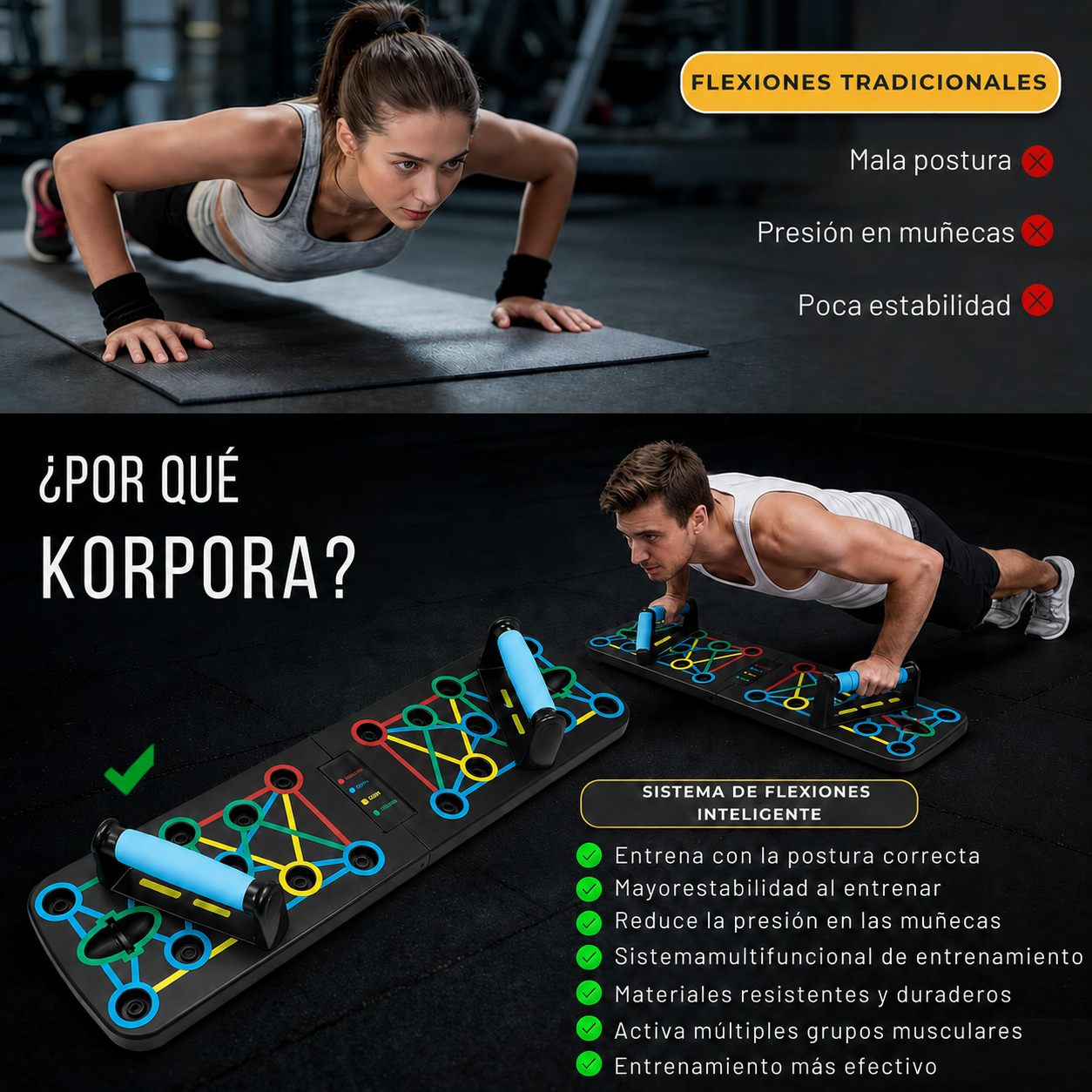 Tabla de flexiones Korpora
